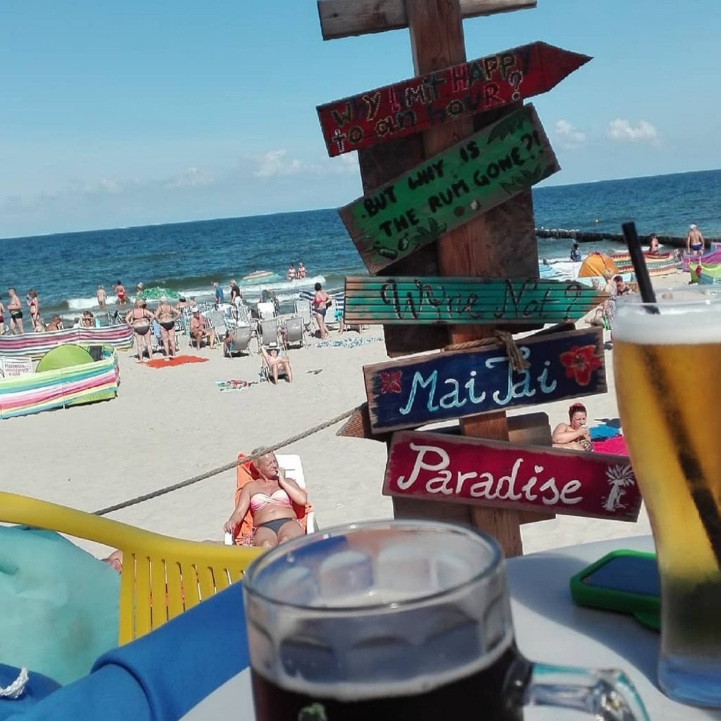 bar na plaży